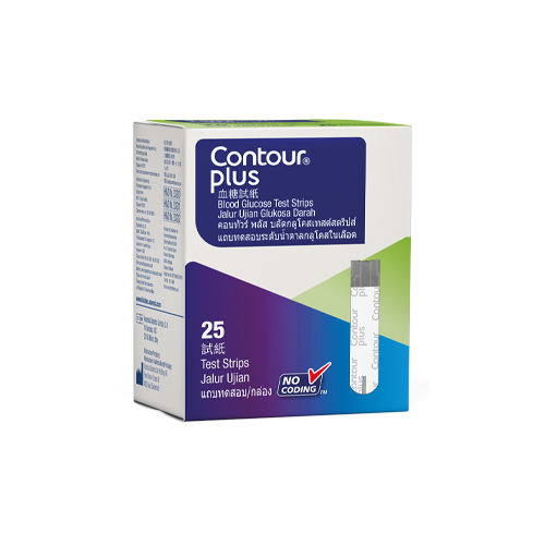 Strip CONTOUR®PLUS isi 50 pcs