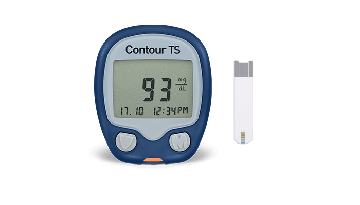 Contour TS blood glucose meter